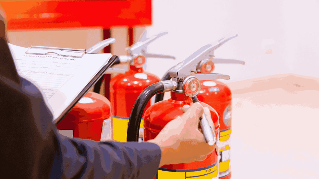 Fire extinguisher refilling